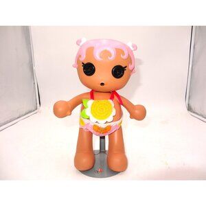 Lalaloopsy Babies Doll Diaper Surprise Blossom Flowerpot Baby with Flower‎ Bib